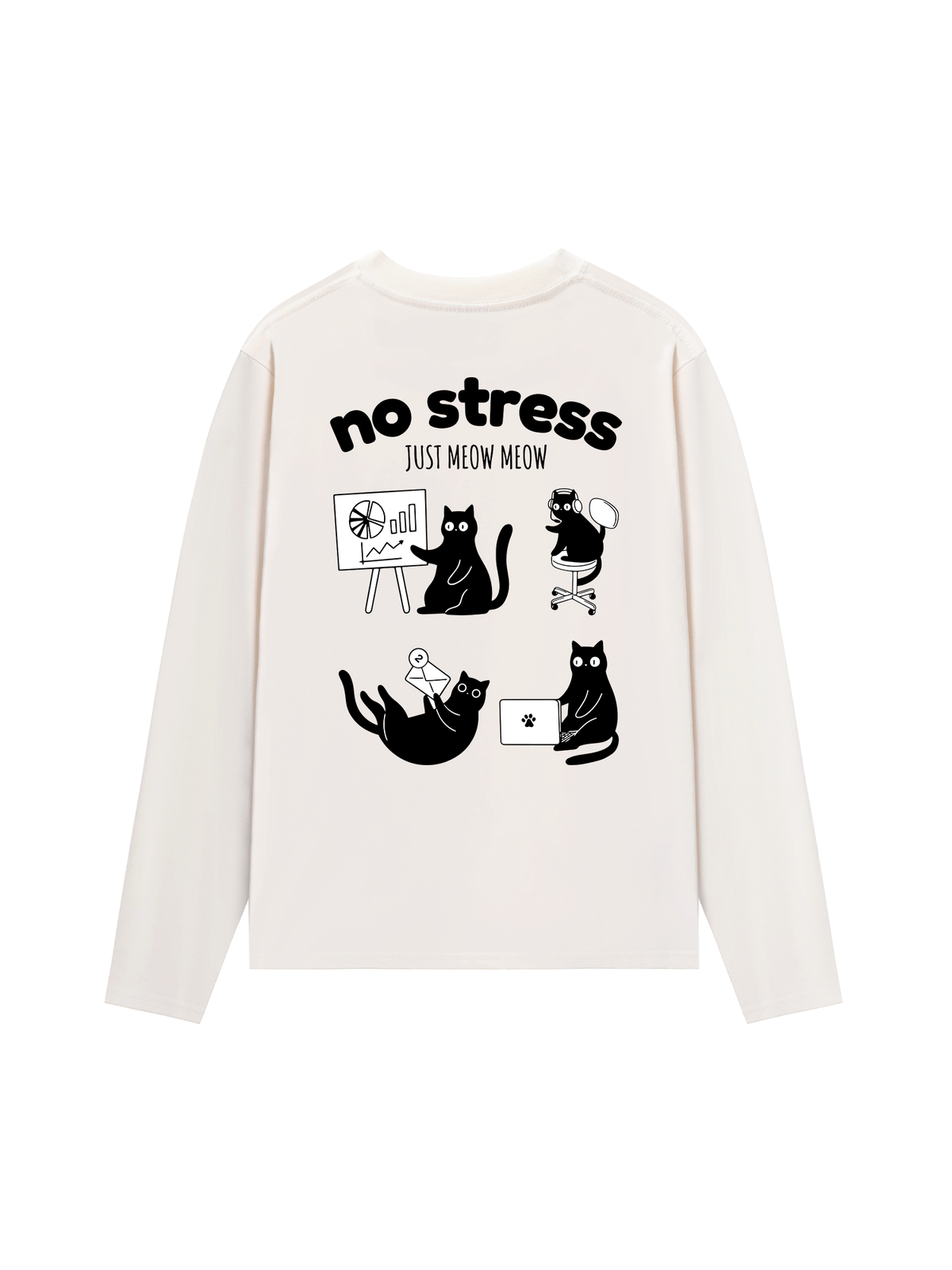 Áo Dài Tay No Stress