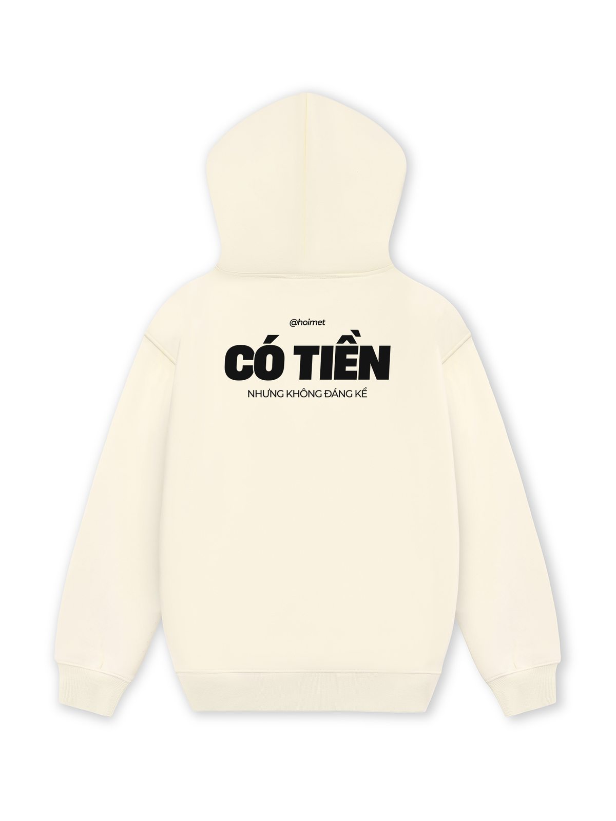 Áo Hoodie Nỉ Hai Da Có Tiền