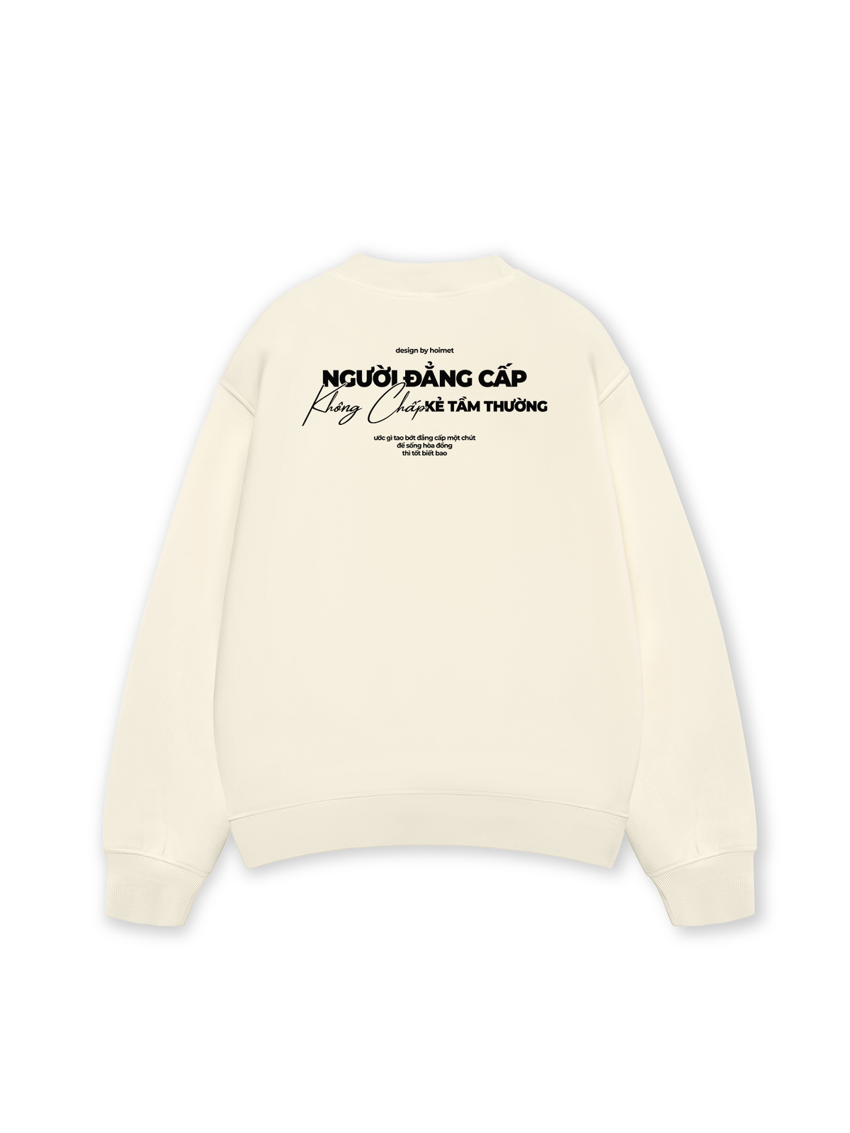 Áo Sweater Nỉ Hai Da Người Đẳng Cấp