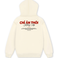 Áo Hoodie Nỉ Hai Da Chỉ Ăn Không Tập