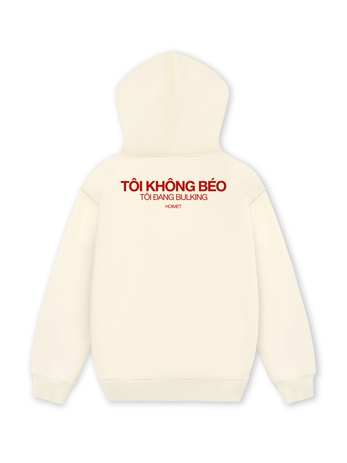 Áo Hoodie Nỉ Hai Da Tôi Không Béo