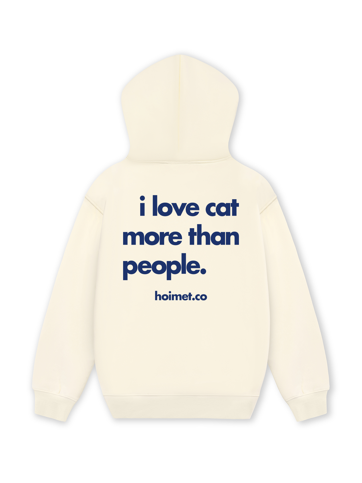 Áo Hoodie Nỉ Hai Da I Love Cat