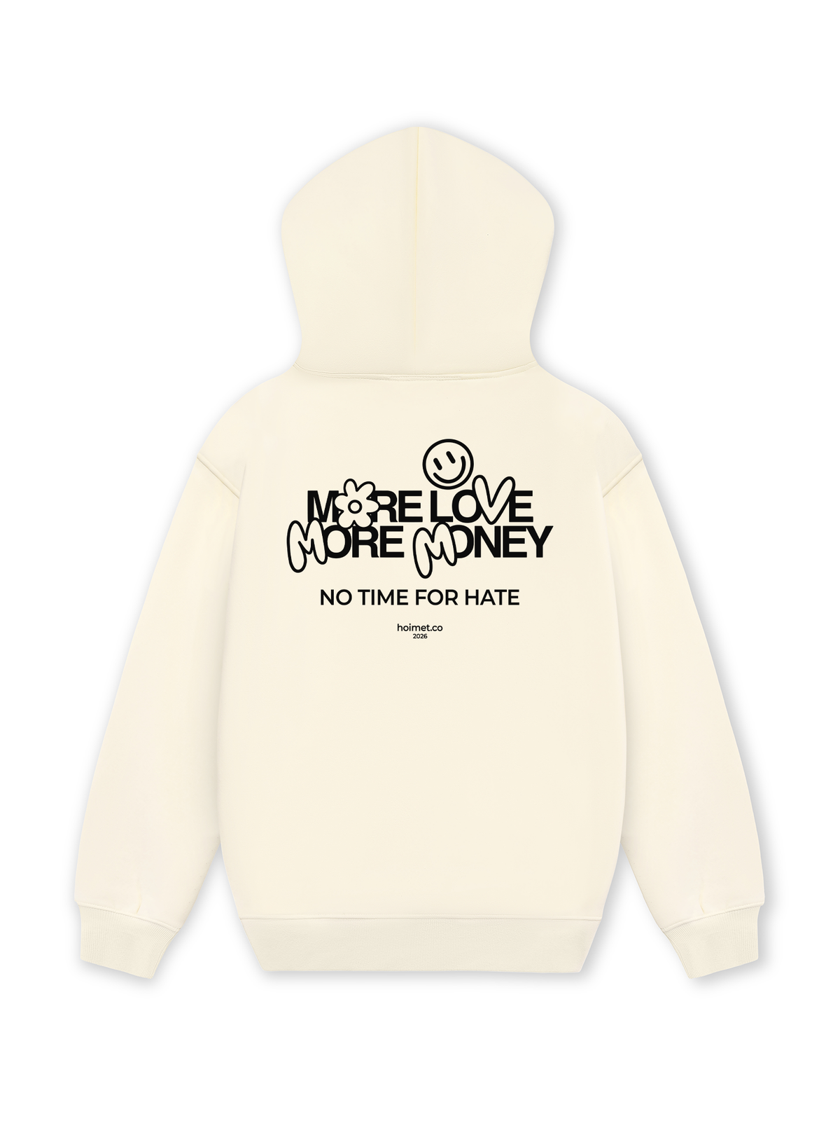Áo Hoodie Nỉ Hai Da More Love More Money