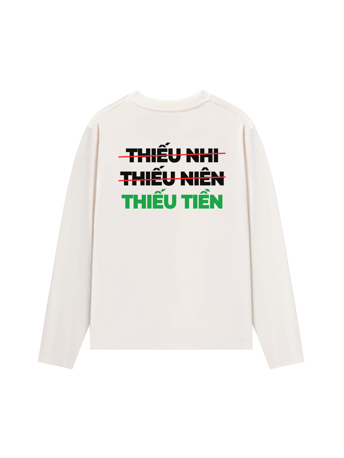 Áo Dài Tay Thiếu Tiền