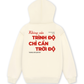 Áo Hoodie Nỉ Hai Da Không Cần Trình Độ