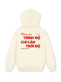 Áo Hoodie Nỉ Hai Da Không Cần Trình Độ