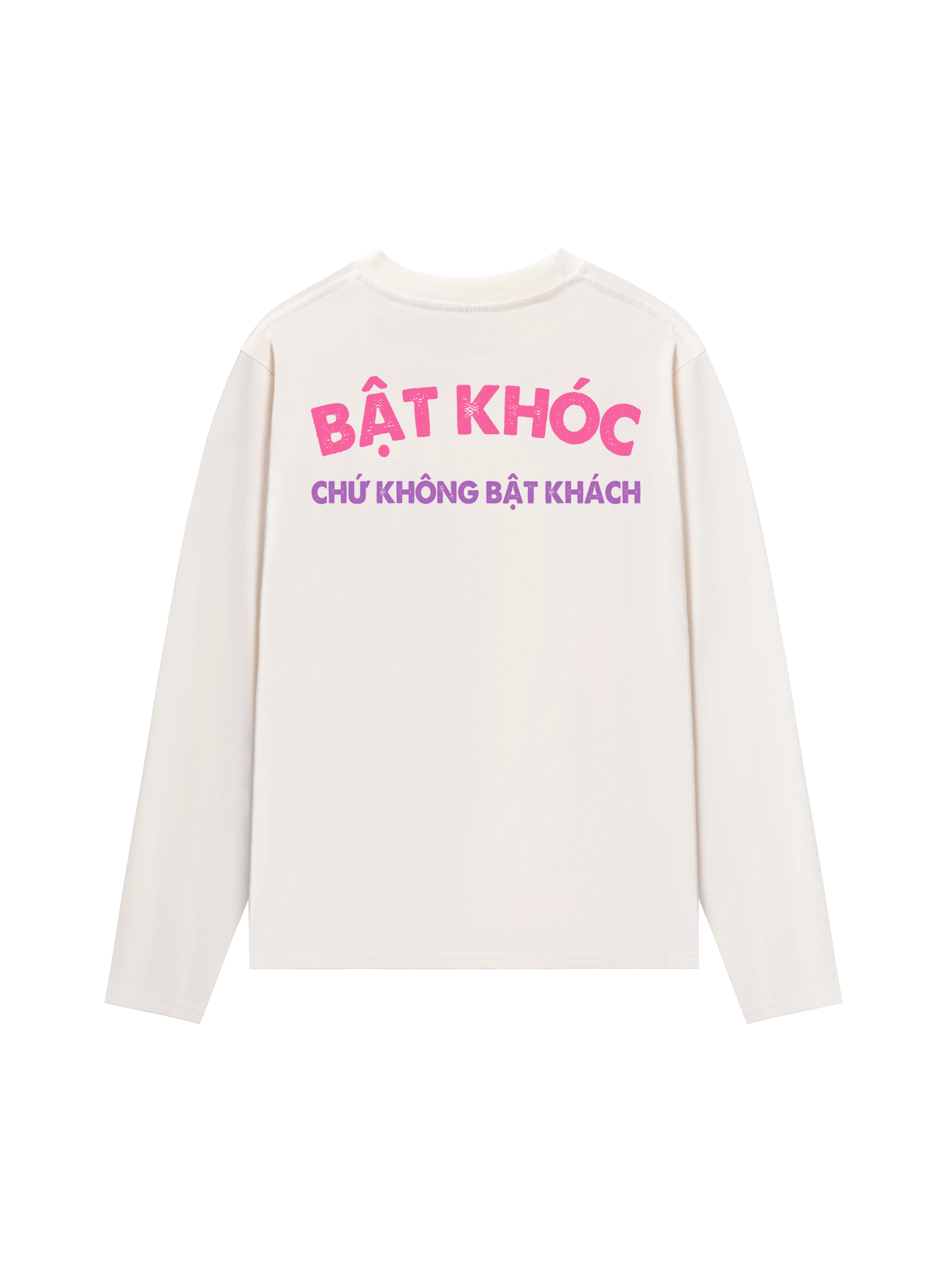 Áo Dài Tay Bật Khóc Chứ Không Bật Khách