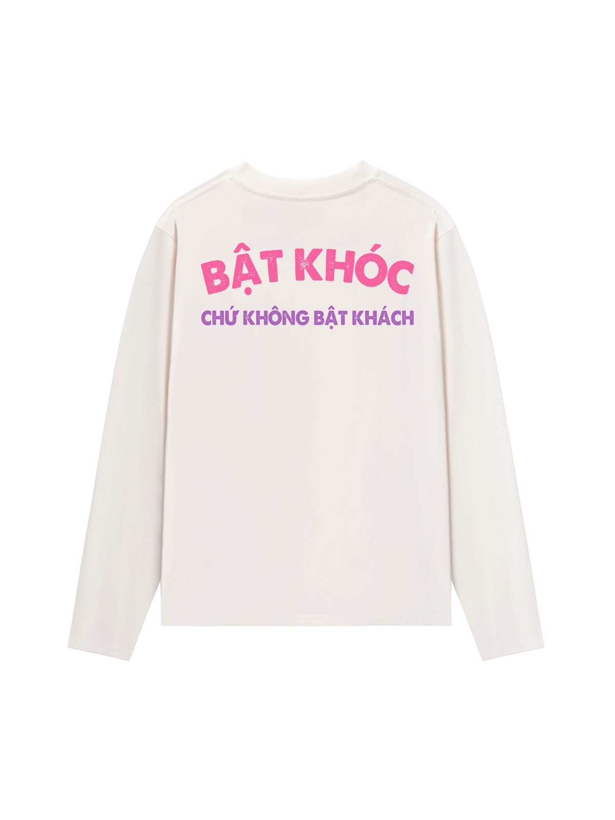 Áo Dài Tay Bật Khóc Chứ Không Bật Khách