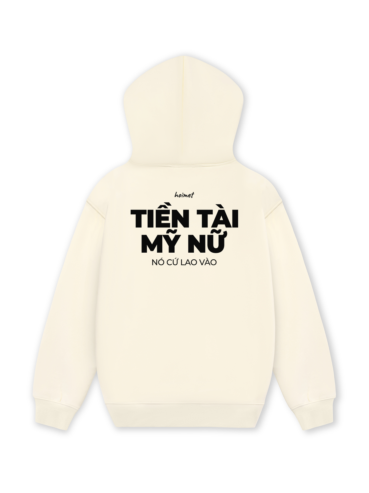 Áo Hoodie Nỉ Hai Da Tiền Tài Mỹ Nữ