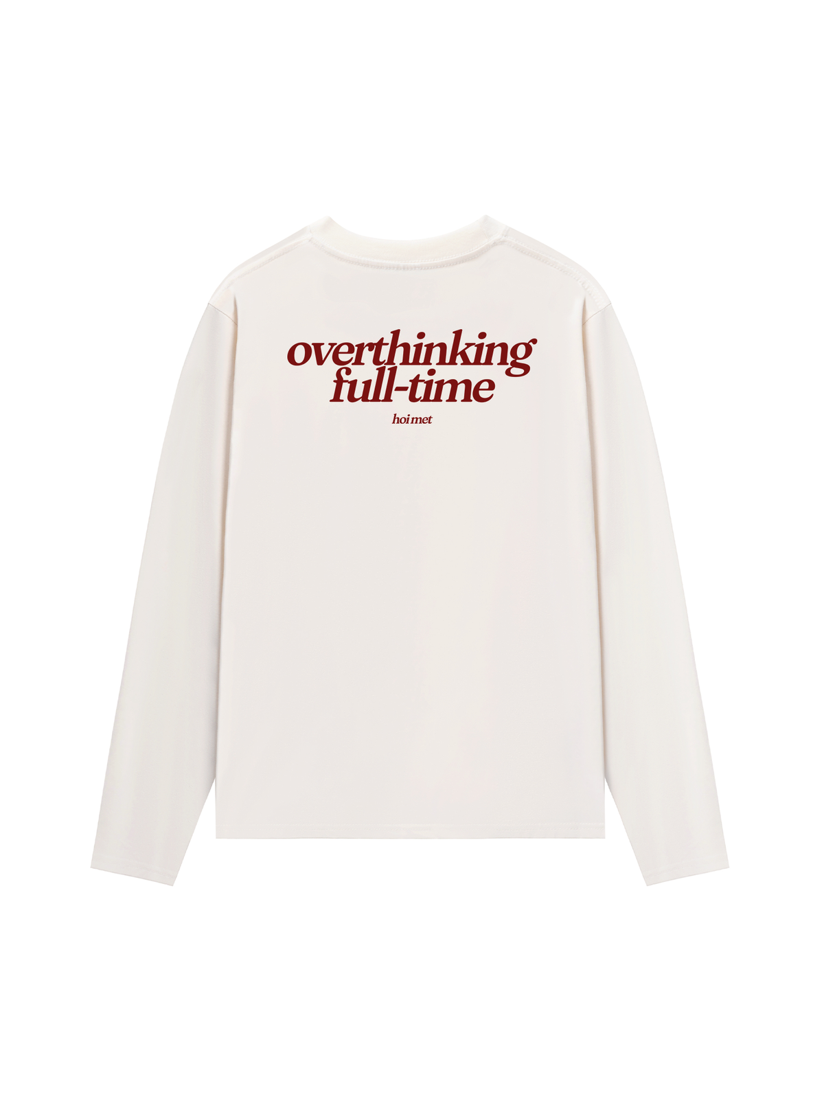 Áo Dài Tay Overthinking