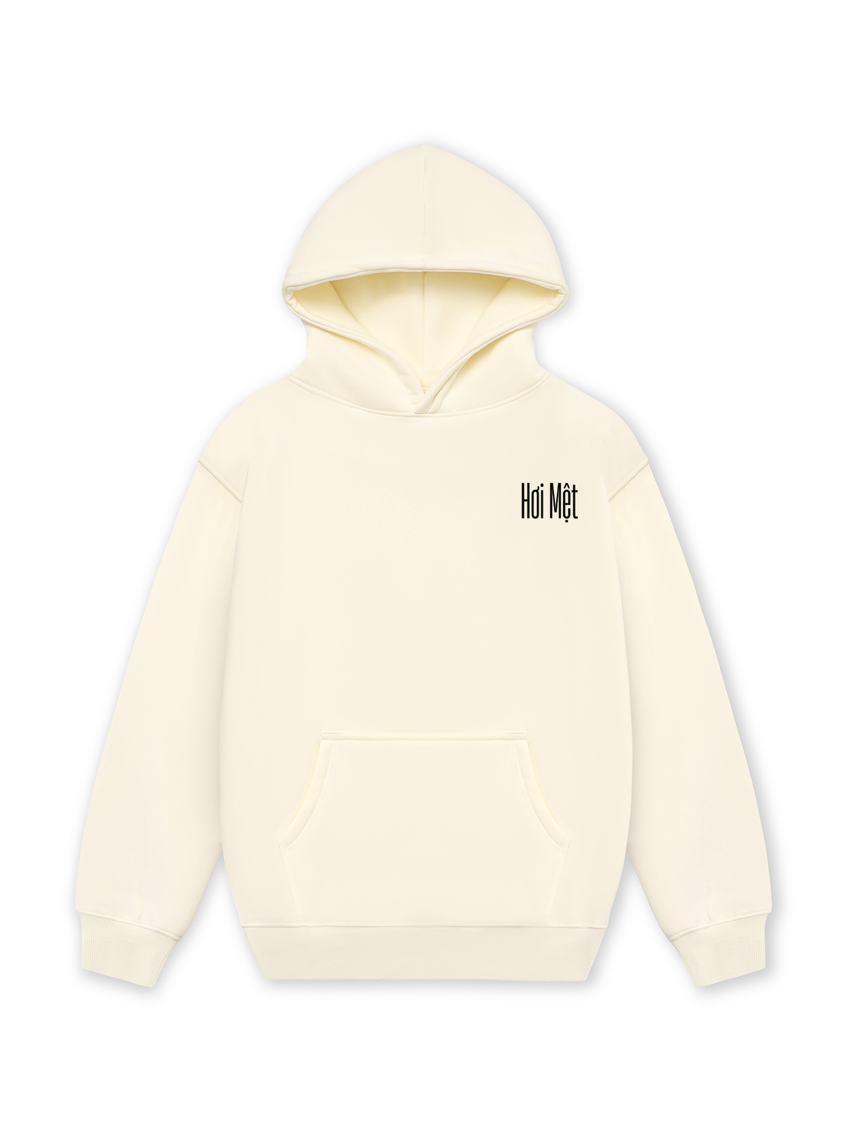 Áo Hoodie Nỉ Hai Da Tôi Làm Việc Vất Vả
