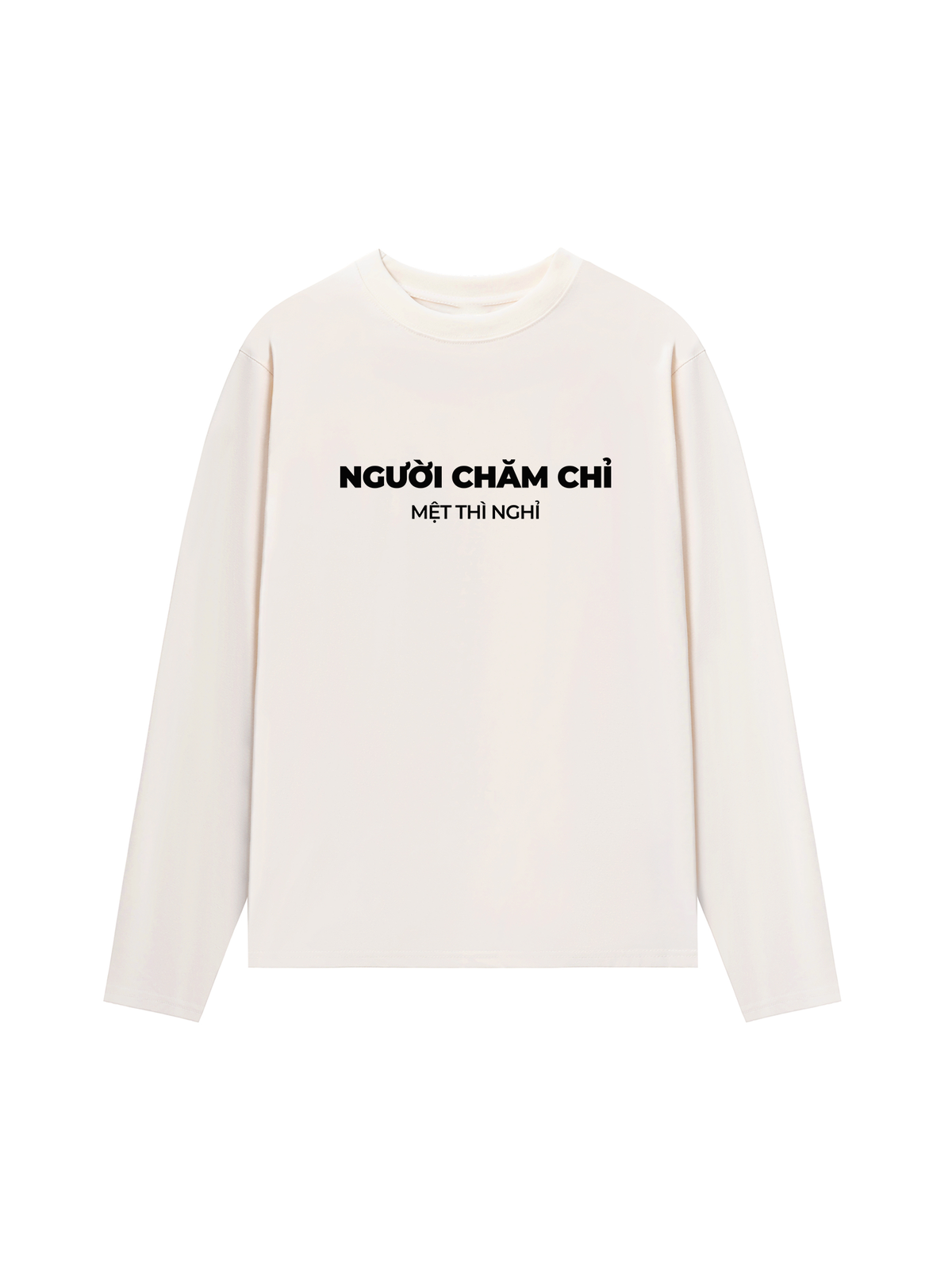 Áo Dài Tay Người Chăm Chỉ