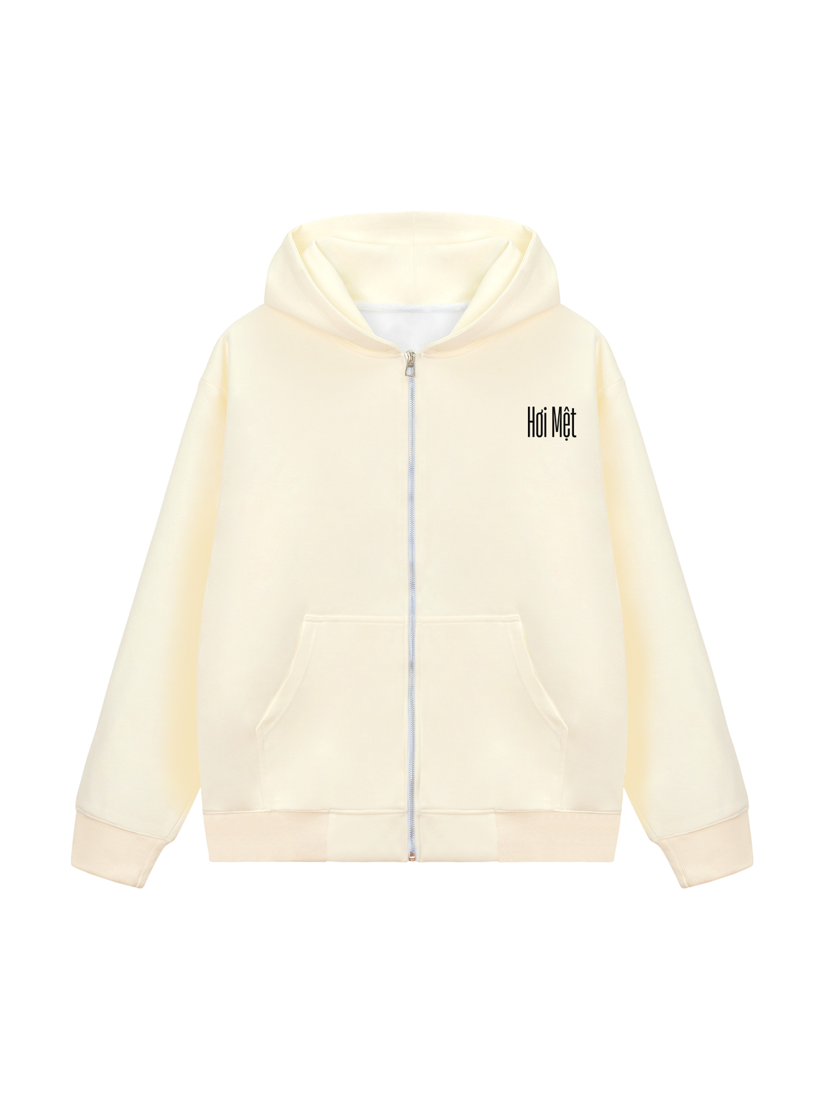Áo Hoodie Zip Nỉ Hai Da Dành Thời Gian Cho Mèo