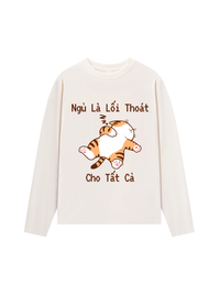 Áo Dài Tay Ngủ Là Lối Thoát Cho Tất Cả