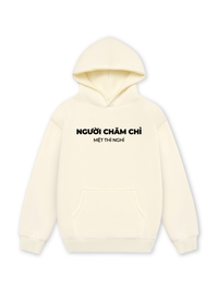 Áo Hoodie Nỉ Hai Da Người Chăm Chỉ