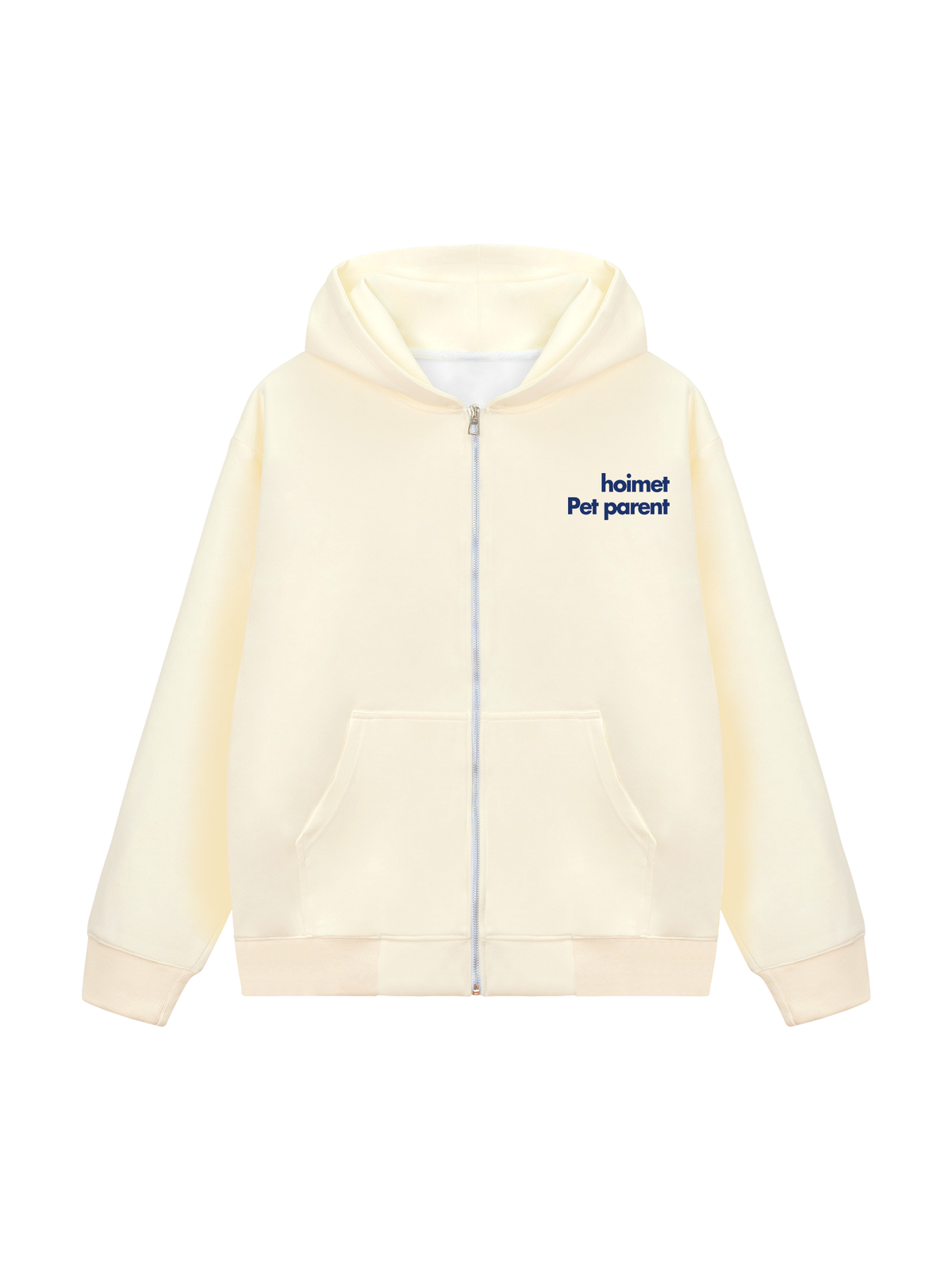 Áo Hoodie Zip Nỉ Hai Da I Love Cat
