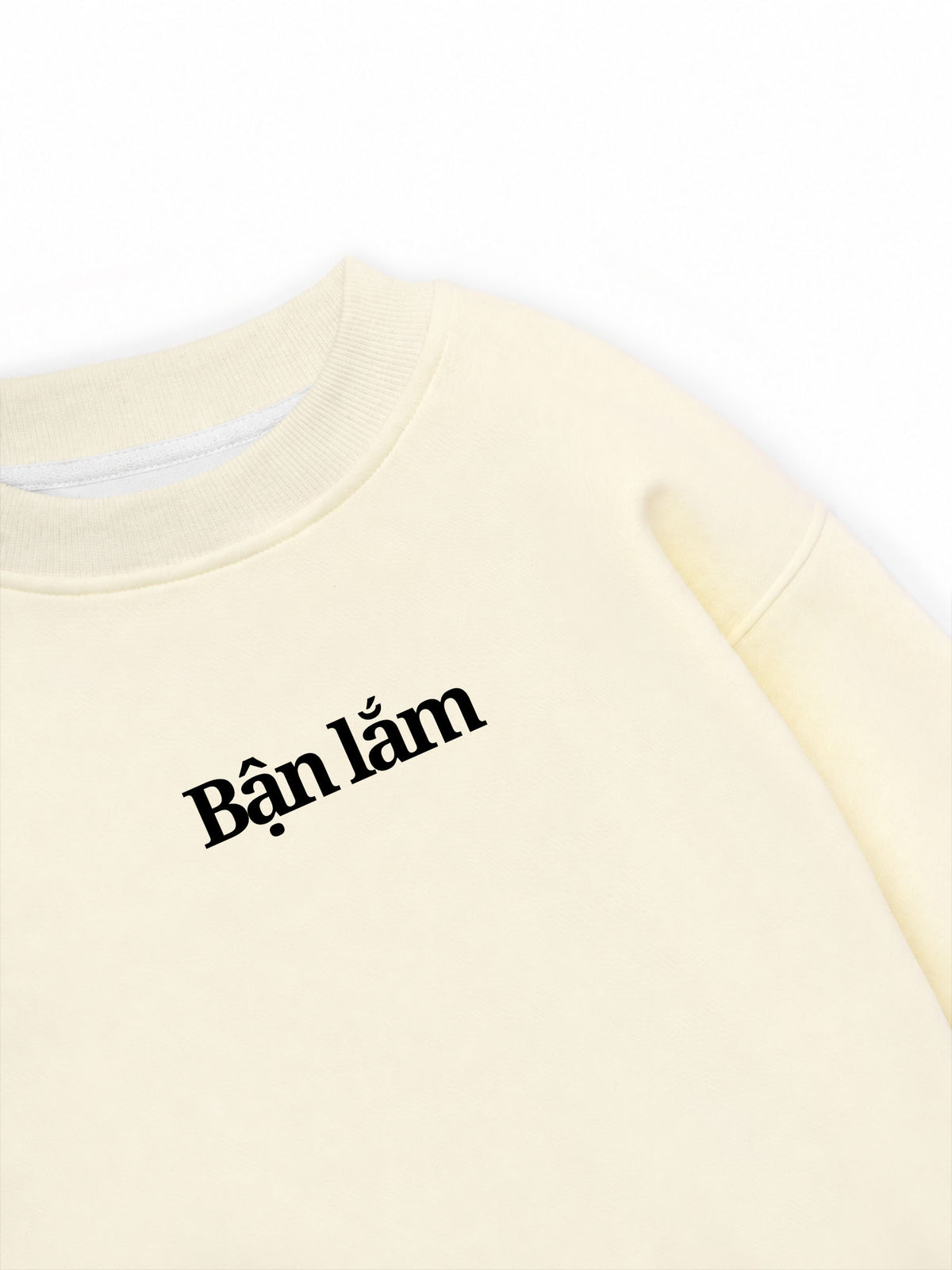 Áo Sweater Nỉ Hai Da Bận Lắm