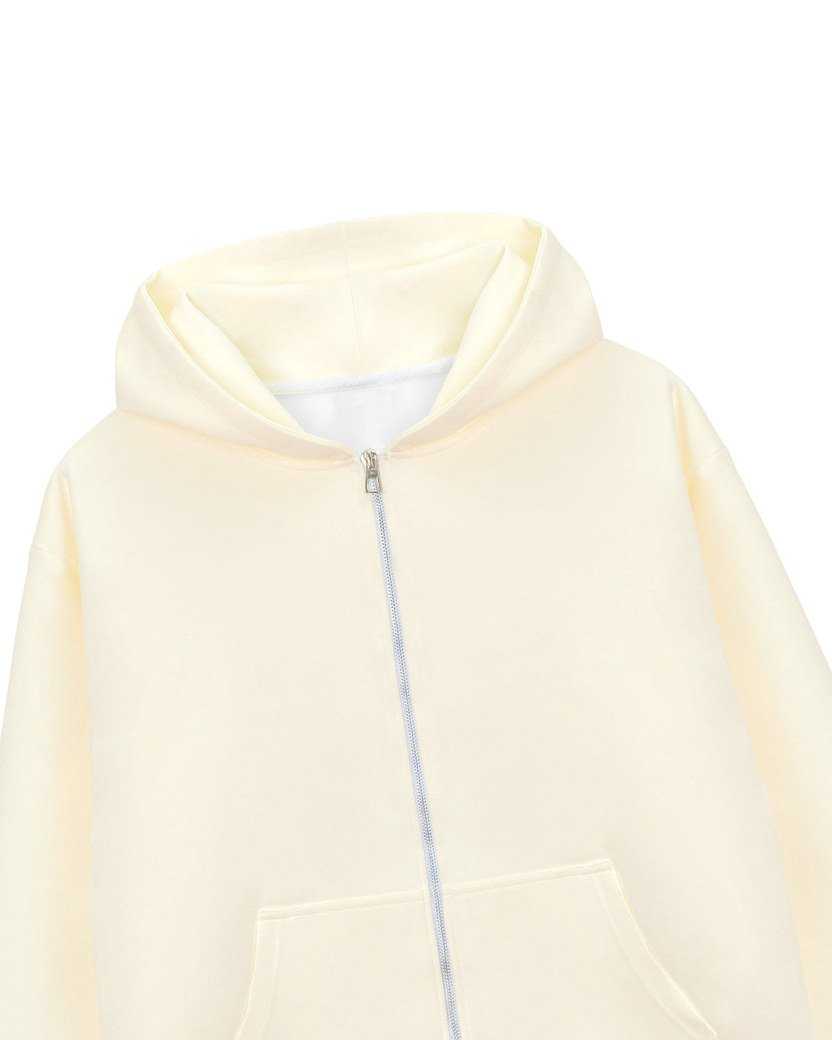 Áo Hoodie Zip Nỉ Hai Da Hơi Mệt Basic