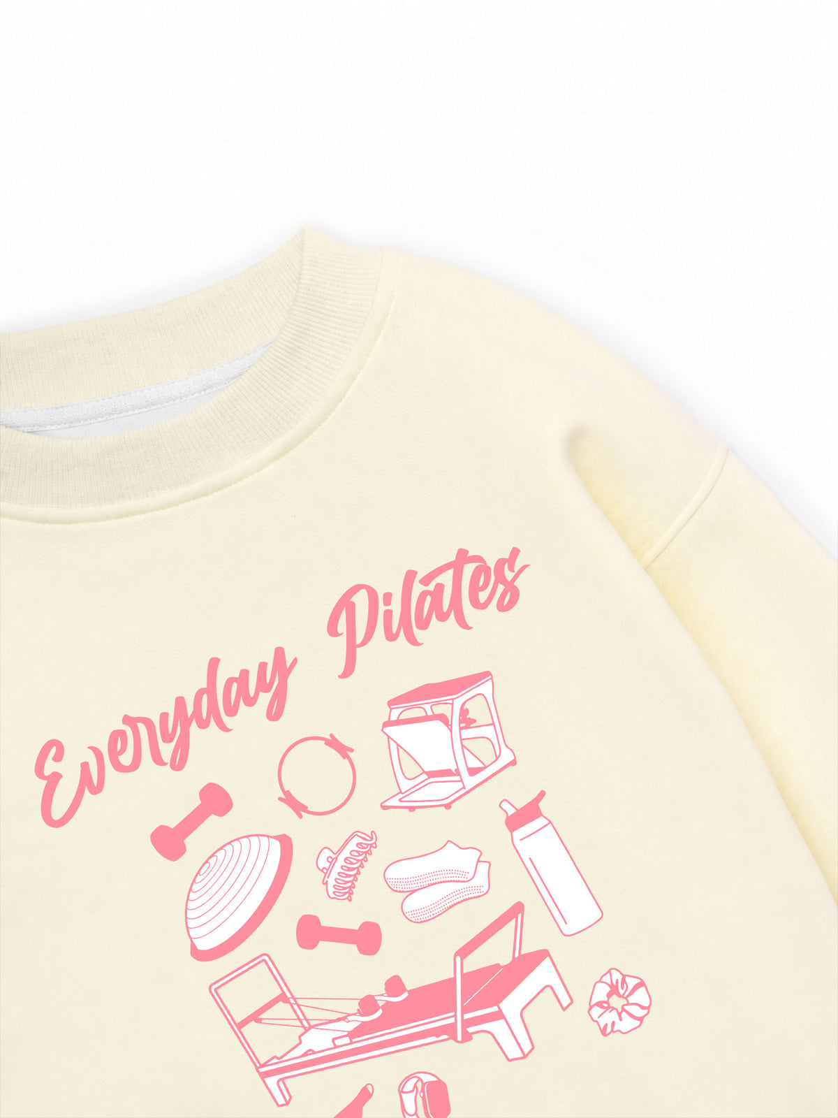 Áo Sweater Nỉ Hai Da Everyday Pilates
