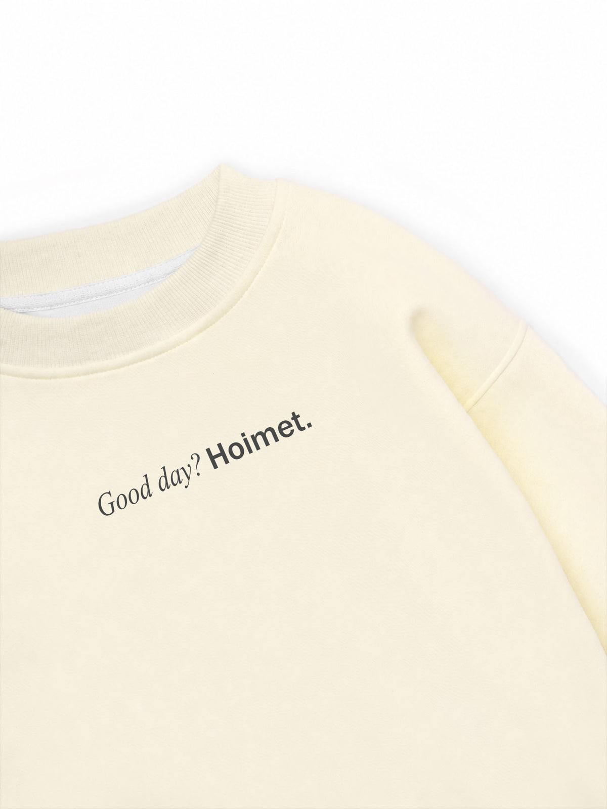 Áo Sweater Nỉ Hai Da  Pilates Hoimet