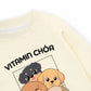 Áo Sweater Nỉ Hai Da  Vitamin Chóa
