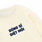 Áo Sweater Nỉ Hai Da  Dũng Sĩ Diệt Mồi