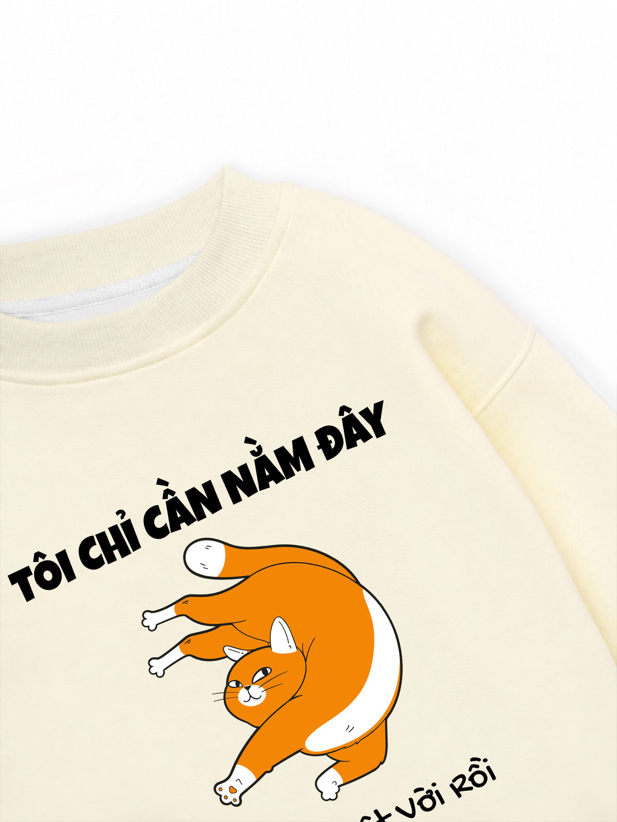 Áo Sweater Nỉ Hai Da Nằm Là Đã Tuyệt Vời