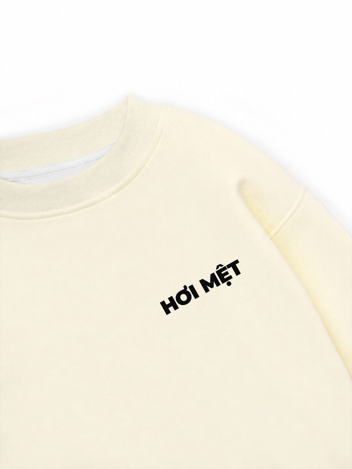 Áo Sweater Nỉ Hai Da Đẹp Nhưng Không Giàu