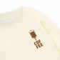 Áo Sweater Nỉ Hai Da  Blood Type Is Coffee