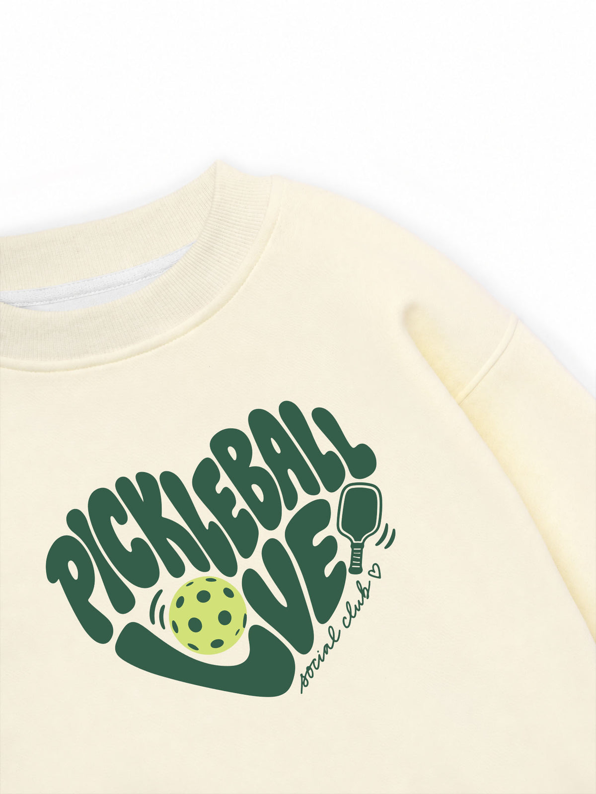 Áo SWeater Nỉ Hai Da Love Pickleball