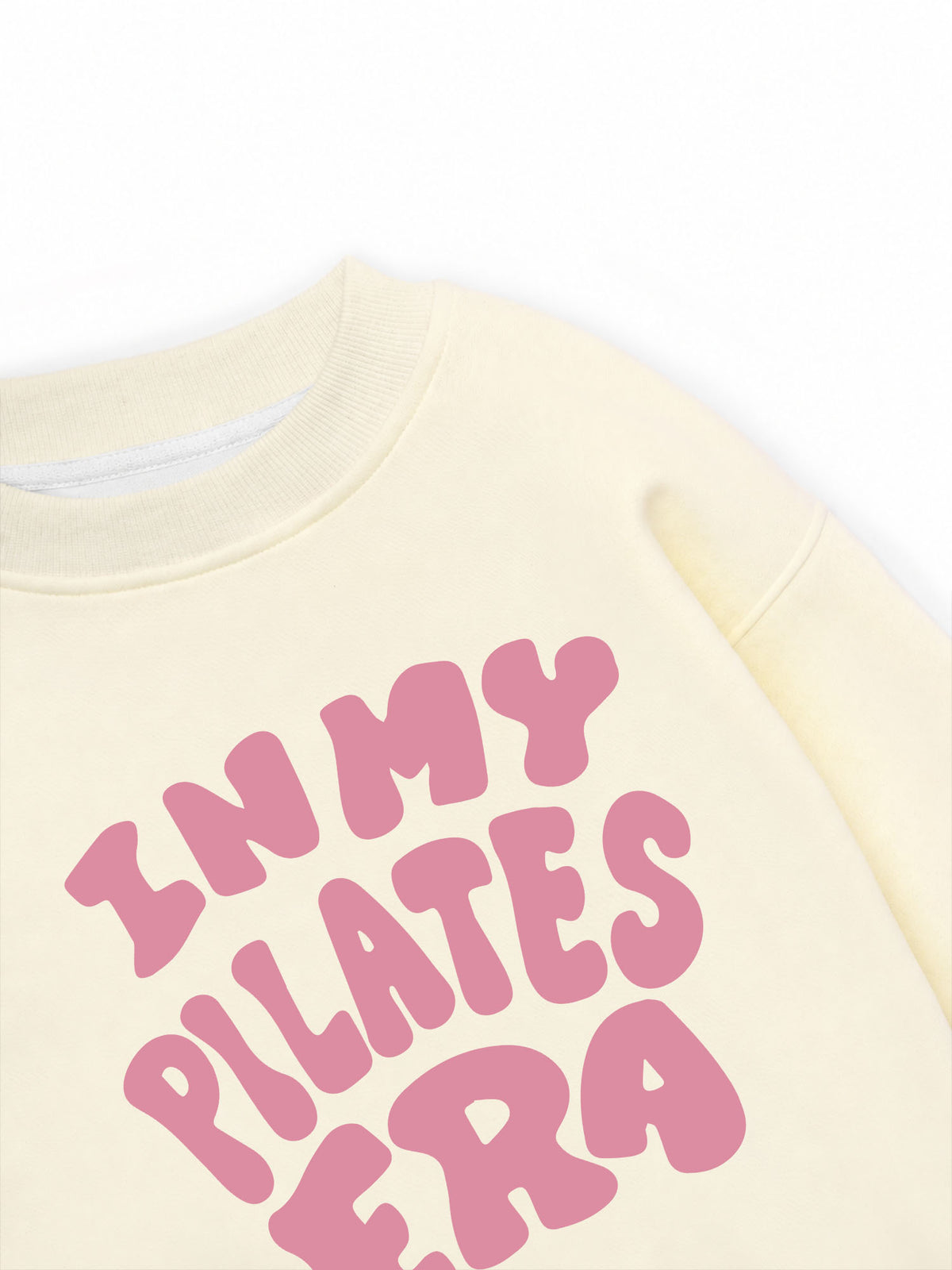 Áo Sweater Nỉ Hai Da In My Pilates Era