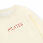 Áo Sweater Nỉ Hai Da Pilates & Coffee