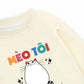 Áo Sweater Nỉ Hai Da Mèo Ăn Sang Hơn Tôi