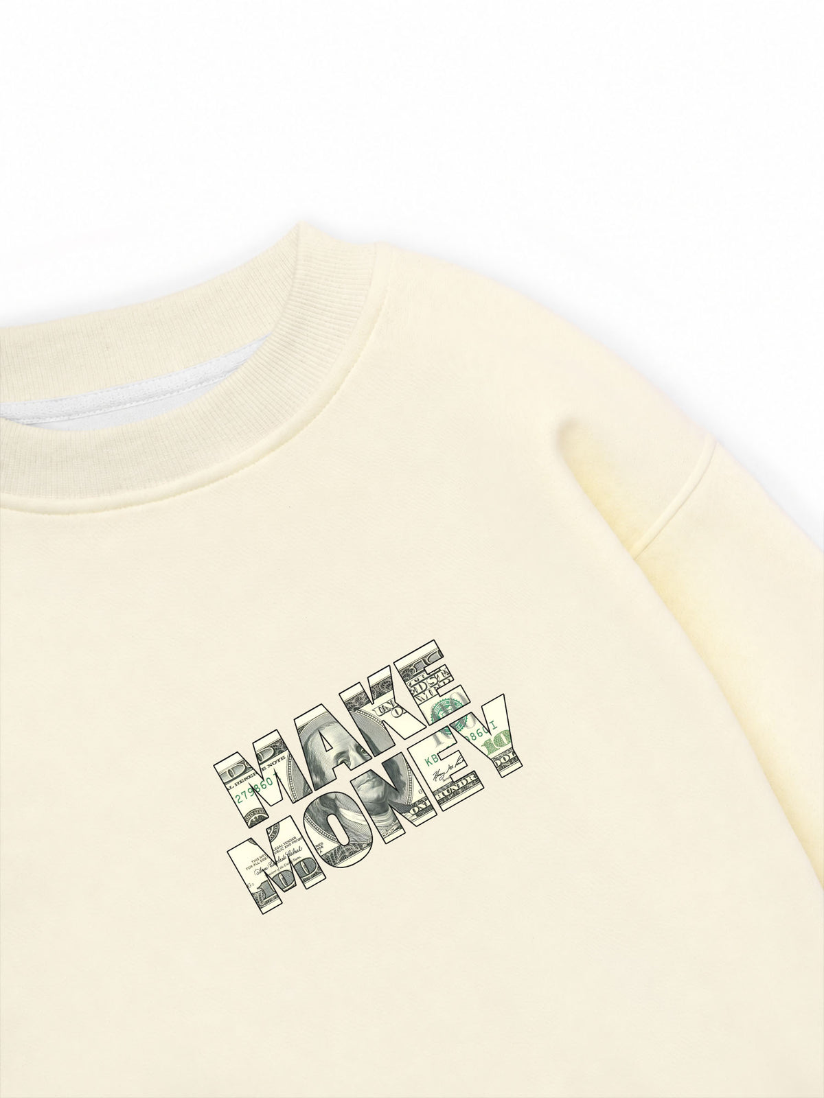 Áo Sweater Nỉ Hai Da Make Money