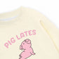 Áo Sweater Nỉ Hai Da Piglates