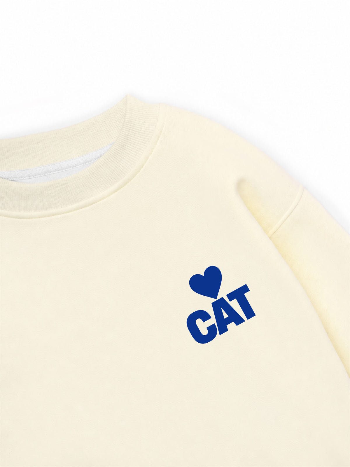 Áo Sweater Nỉ Hai Da Mèo Cười Nhiều Hơn