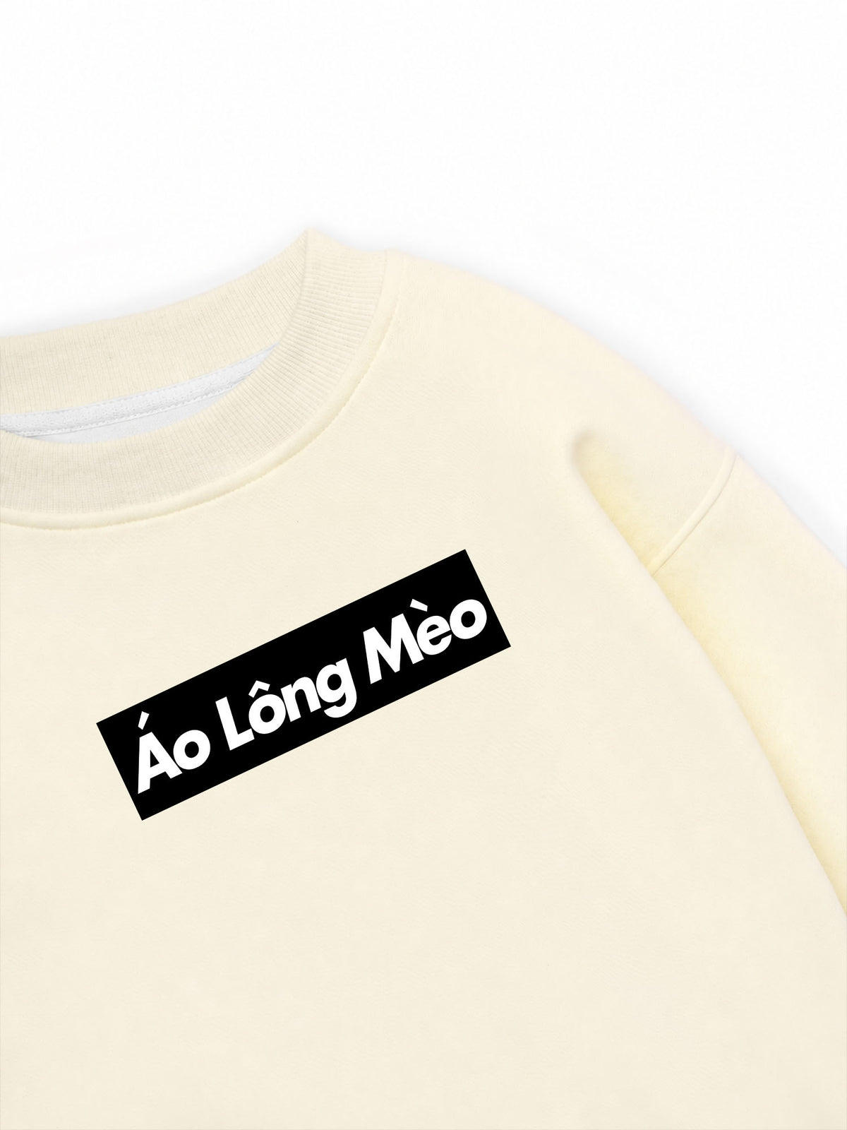 Áo Sweater Nỉ Hai Da Áo Lông Mèo