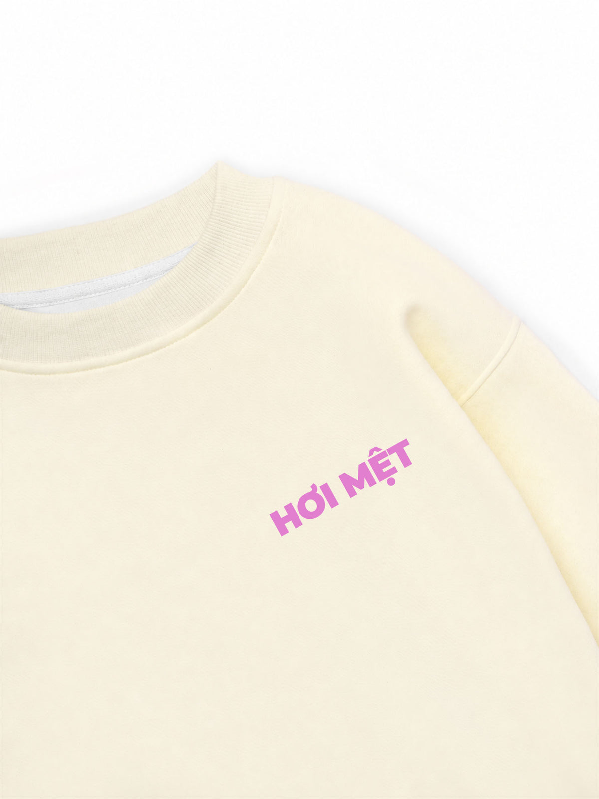 Áo Sweater Nỉ Hai Da Nghèo Cho Sạch