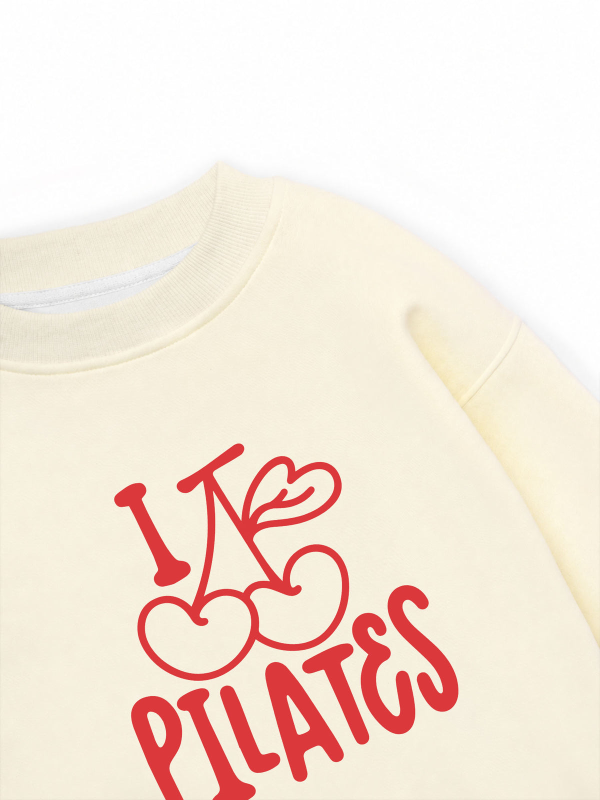 Áo Sweater Nỉ Hai Da Love Pilates