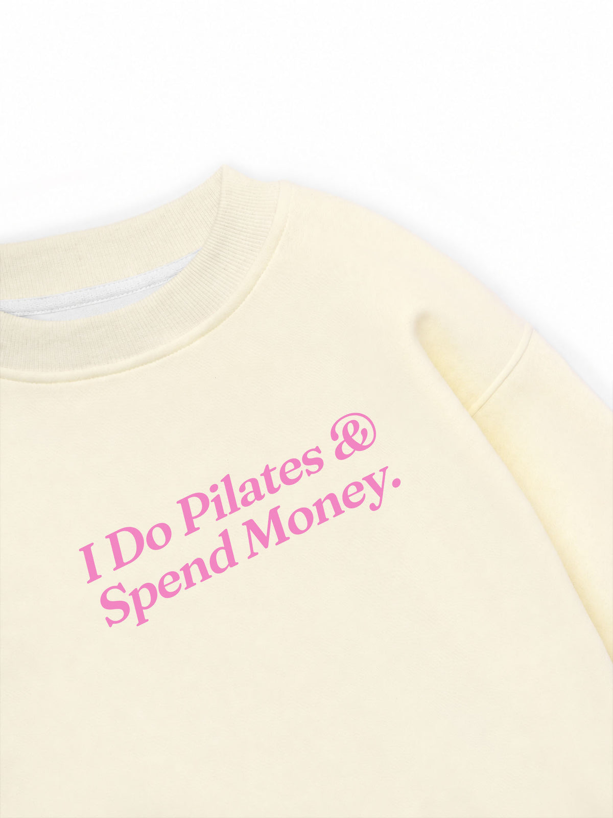 Áo Sweater Nỉ Hai Da I Do Pilates