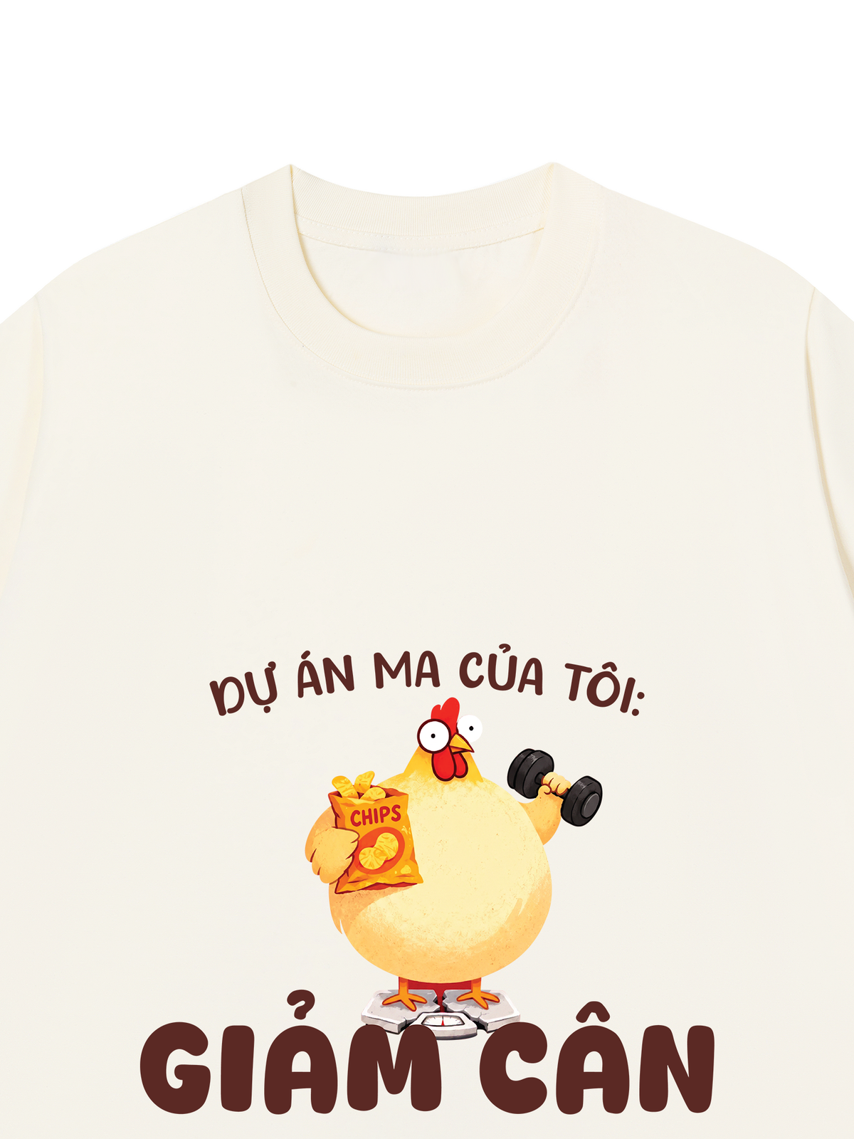 Áo Thun Relaxed Fit Dự Án Ma Của Tôi Giảm Cân