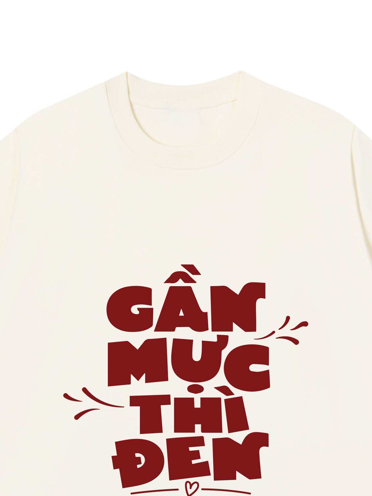 Áo Thun Relaxed Fit Gần Mực Thì Đen