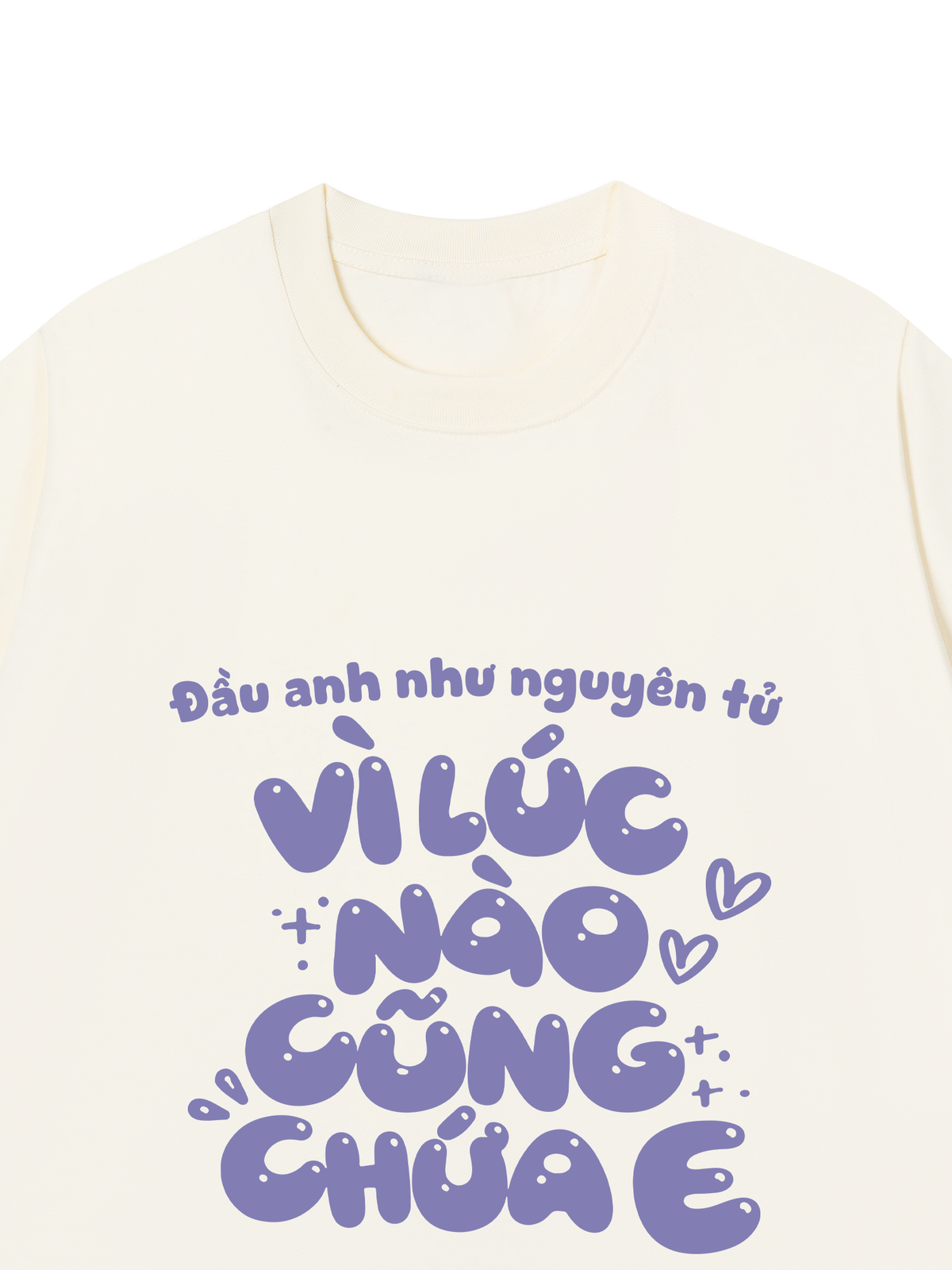 Áo Thun Relaxed Fit Đầu Anh Như Nguyên Tử