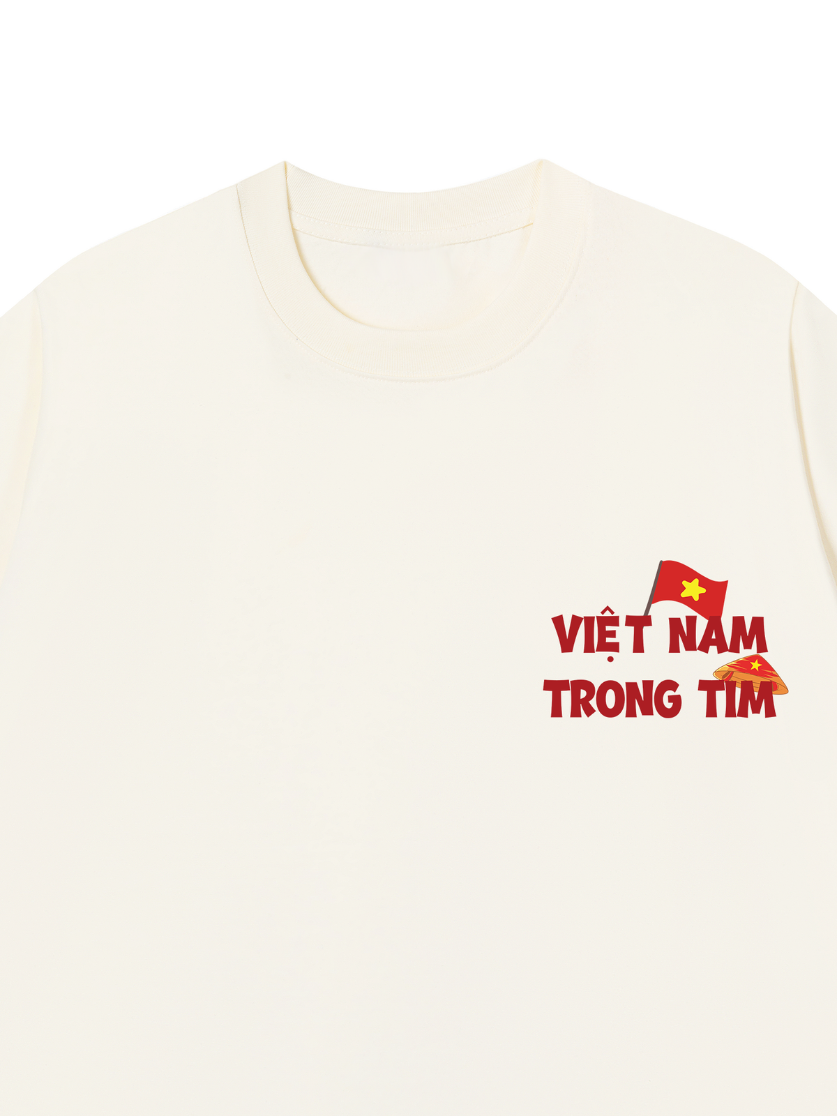 Áo Thun Relaxed Fit Yêu Nước Không Phải Là Trend