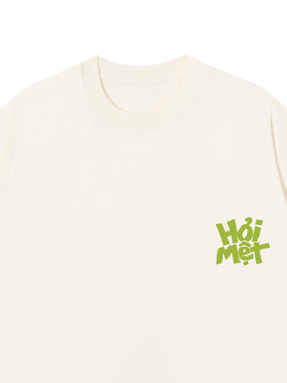 Áo Thun Relaxed Fit Vui Vẻ Không Quạu