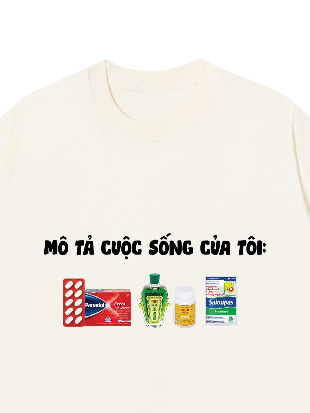 Áo Thun Relaxed Fit Mô Tả Cuộc Sống Của Tôi