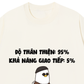 Áo Thun Relaxed Fit Độ Thân Thiện 95%