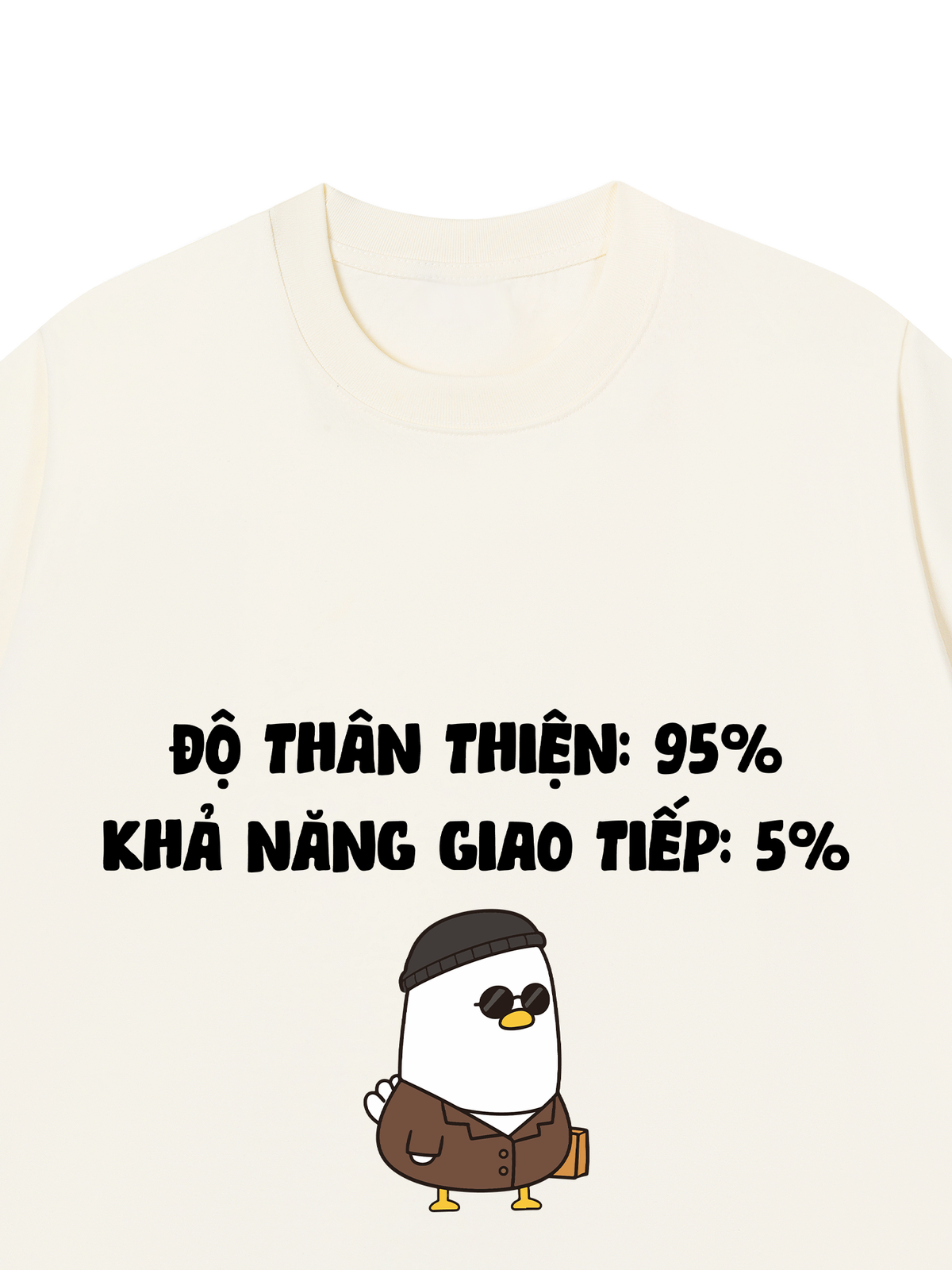 Áo Thun Relaxed Fit Độ Thân Thiện 95%