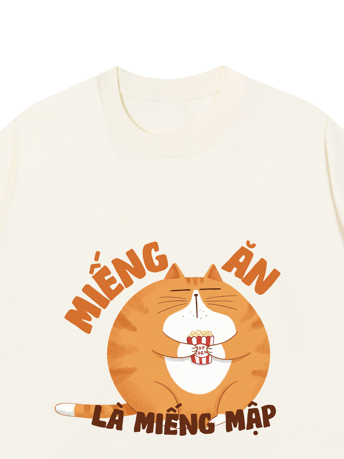 Áo Thun Relaxed Fit Miếng Ăn Là Miếng Mập