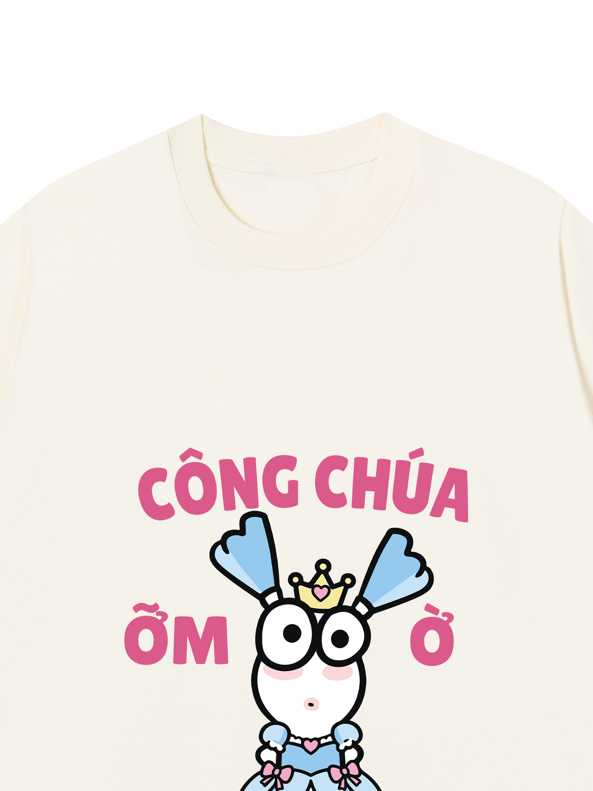 Áo Thun Relaxed Fit Công Chúa Ỡm Ờ